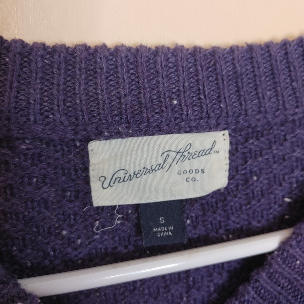 Universal Thread Size Small S High Low Purple Swe… - image 7